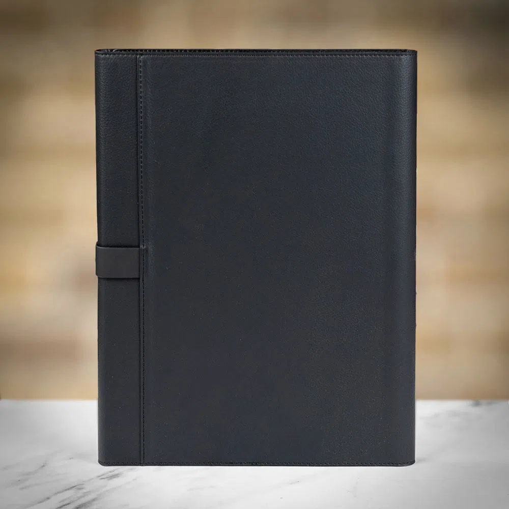 Hugo Boss Illusion Gear A4 Folder – Black - Image 4